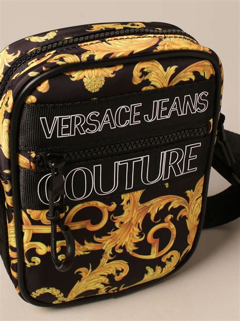 borsa a tracolla versace uomo|Versace online .